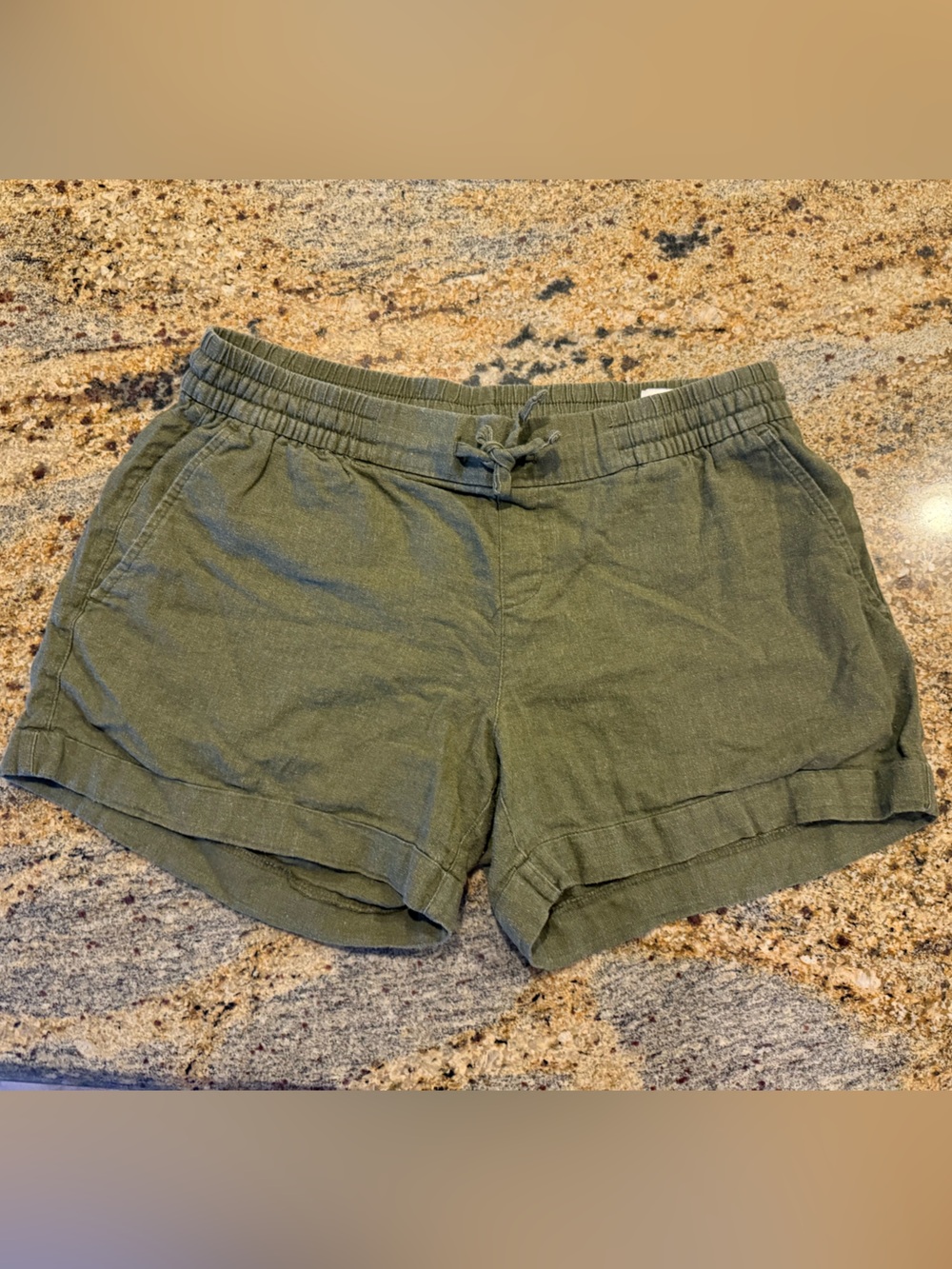 Old Navy Green Drawstring Shorts